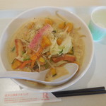 長崎ちゃんぽん リンガーハット - ほくほくかぼちゃのハロウィンちゃんぽん　\690+税