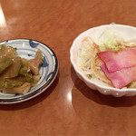 川菜味 - ミニサラダと搾菜