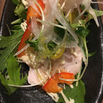 炭達磨 - 鶏ハムサラダ拡大