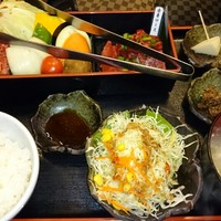 松阪牛たんど - あみやき定食 竹