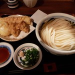 讃岐うどん 蔵之介 - ひやかけ＋讃岐天