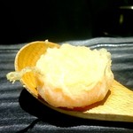 和食のすゝめ - 天麩羅「卵黄」濃厚な黄身がトロリと･･･これまた美味