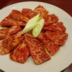 焼肉麻布 - 中落カルビ　2人前