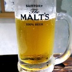 和食のすゝめ - 生ビール