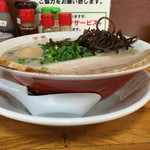 麺や　頂 - 「豚骨らーめん」720円