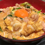 京都 八起庵 - 親子丼(八起庵おすすめセット 親子丼とミニ鴨なんば)(ご飯大盛)