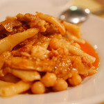 OSTERIA il FUOCO - ドゥイヤとヒヨコ豆のパスタ