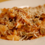 OSTERIA il FUOCO - 豊西牛トリッパと白インゲン豆のトマト煮込み