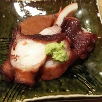 うを徳 - (2016年10月　訪問)明石産タコ。とても柔らかい、そして瑞々しいシットリした仕上がり。