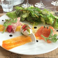 ビストロ・ミル・プランタン - ある日のランチコース、前菜。