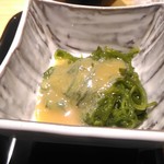 銀座 すが家 - めかぶ