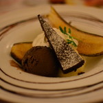 BLUCE - 大人のチョコバナナパフェ５３０円