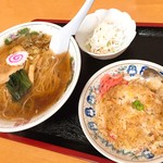 ラーメンあやど - チャーハンセット(750円)