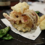 鮨 まつもと - げそ天　　
      2016.08