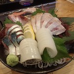 山陰漁酒場 丸善水産  - 刺身盛り二人前（のどぐろ美味い！）