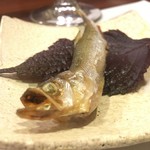 鮨 まつもと - シシャモ　　
                                2016.09