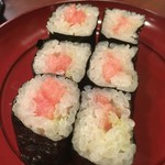 鮨 まつもと - とろ鉄火　　
      2016.09