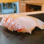 鮨 はしもと - 2016.9.  真鯛