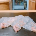 鮨 はしもと - 2016.9.  鮃