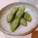 鮨 はしもと - 2016.9.  枝豆