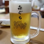喜ぐち - 生ビール(550円)