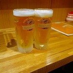 Nikubo-zu - キリン一番搾り生ビール(中)　500円 （税別）