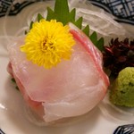 Ryouriryokan Tsurugata - 鯛のお造り
