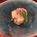 味 ふくしま - 貝柱、土佐酢ジュレ