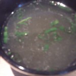 麺屋一燈 - 2016/10 月曜日限定 「塩汁なし鶏白湯そば」（スープ）