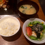 スズヤヨシモリ - ランチセットです