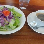 ランチサラダ　ドリンク