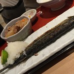 浪花ろばた 八角 - 2016.09　秋刀魚焼き・肉じゃが定食