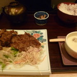 Shiki - 牛ロース網焼き御膳（1,850円）
