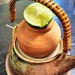 三代目 まる天 - 鱧と松茸の土瓶蒸し