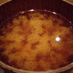 豆の畑 - 黒豆味噌汁