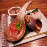 京橋 二刀流 - 秋の味覚コース　6000円⇒5000円（飲放題付）