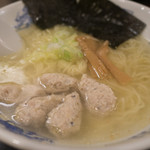 しゃもじ - 料理写真:軍鶏つくねラーメン