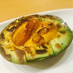 Avocado sea urchin mayo