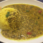 ギタンジャリ - 日替わりカレー。豆のカレー♪