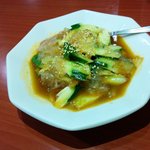 四川食府 - クラゲの冷菜　￥380