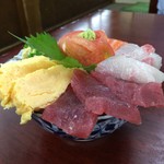 深川つり舟 - 【2016.9.23】海鮮丼¥1850。