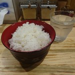 秋葉原ラーメン わいず - ライス100円(税込み)