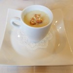 ピエン - 「”ズッペッタ”サツマイモの冷製小さなスープ」