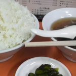 光栄軒 - ライス大盛り