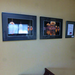 茶房 うえだ - 二人展開催中（廊下）