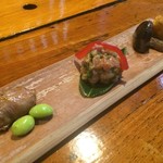 小林 地鶏の里 - 前菜(地鶏の里スペシャル)