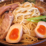 はぐるま - 2016年9月　こってり鶏白湯つけ麺大盛り