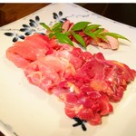 じどりや 穏座 - （2016.8）すきやき用の近江軍鶏！