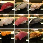 鮨 ます田 - 2016/9_にぎり