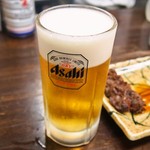 平野屋精肉店 - 生ビール